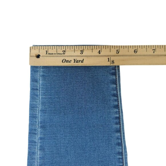 American Eagle Super Stretch Jegging Womens 8 Denim Jeans Low Rise Distressed - Picture 6 of 14